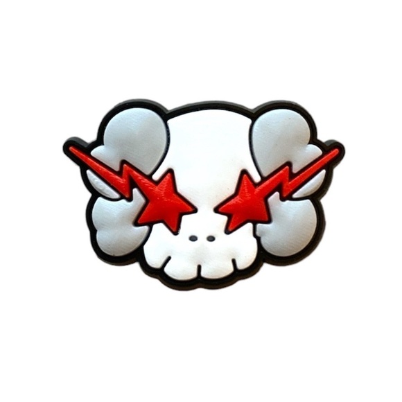 3/$10💥 KAWS x Bape Croc Charm - Picture 1 of 2